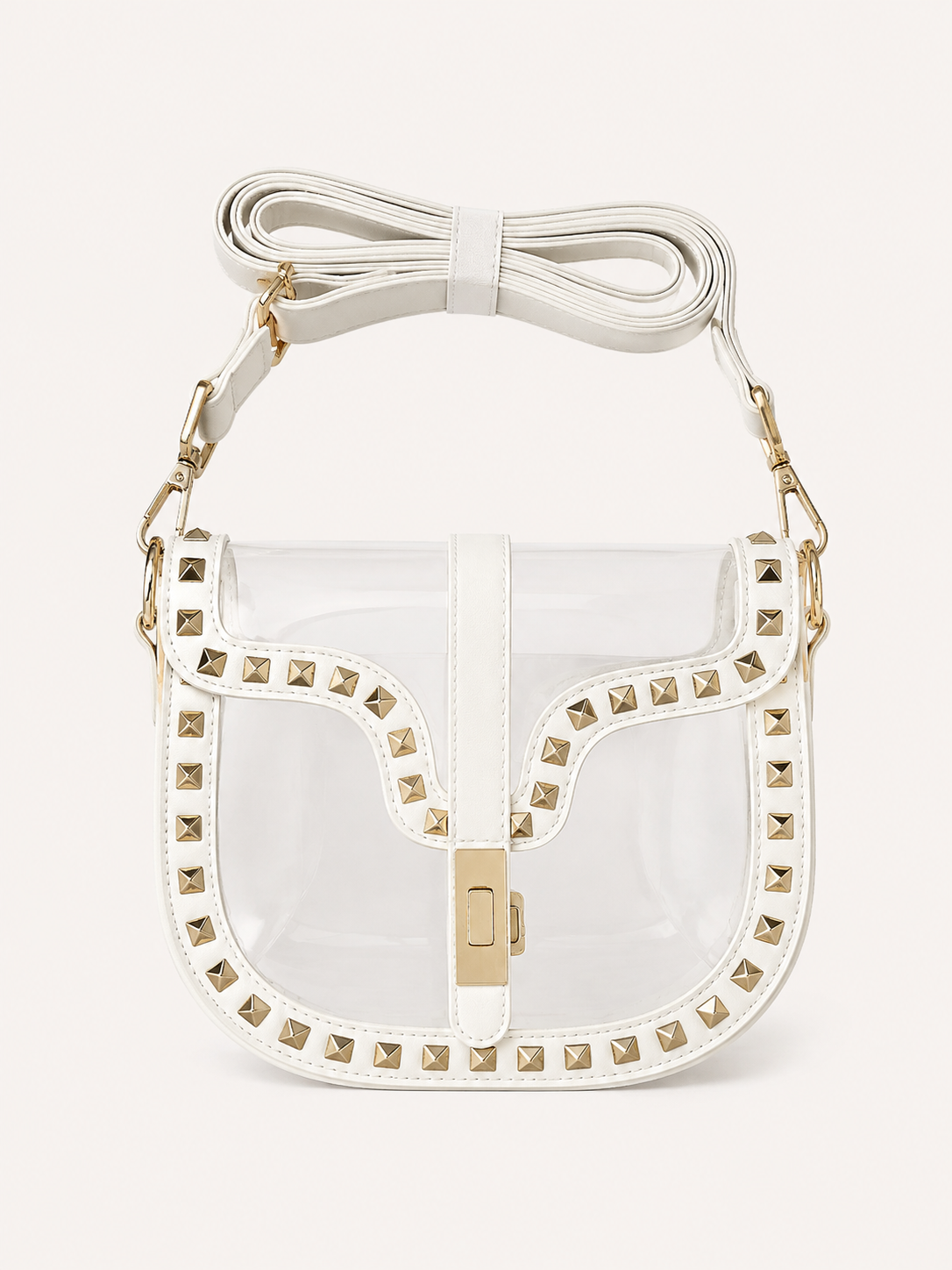 Clear White Purse