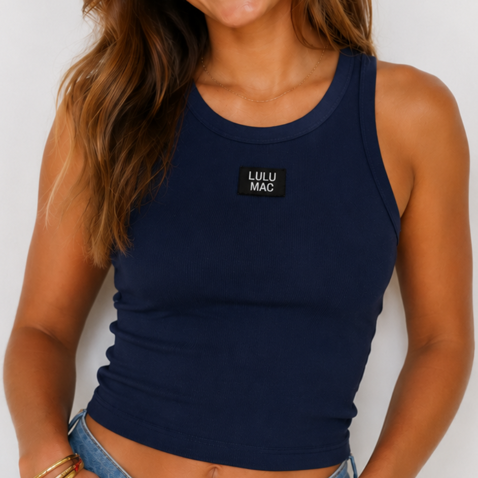 LULU MAC - Navy OG Tank