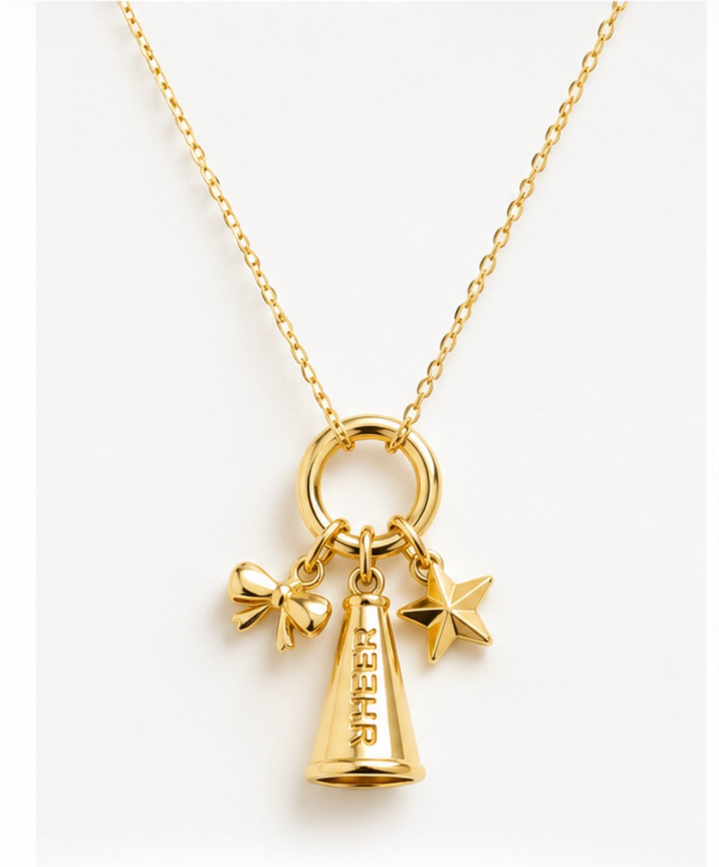 Charm Cheer Gold Necklace