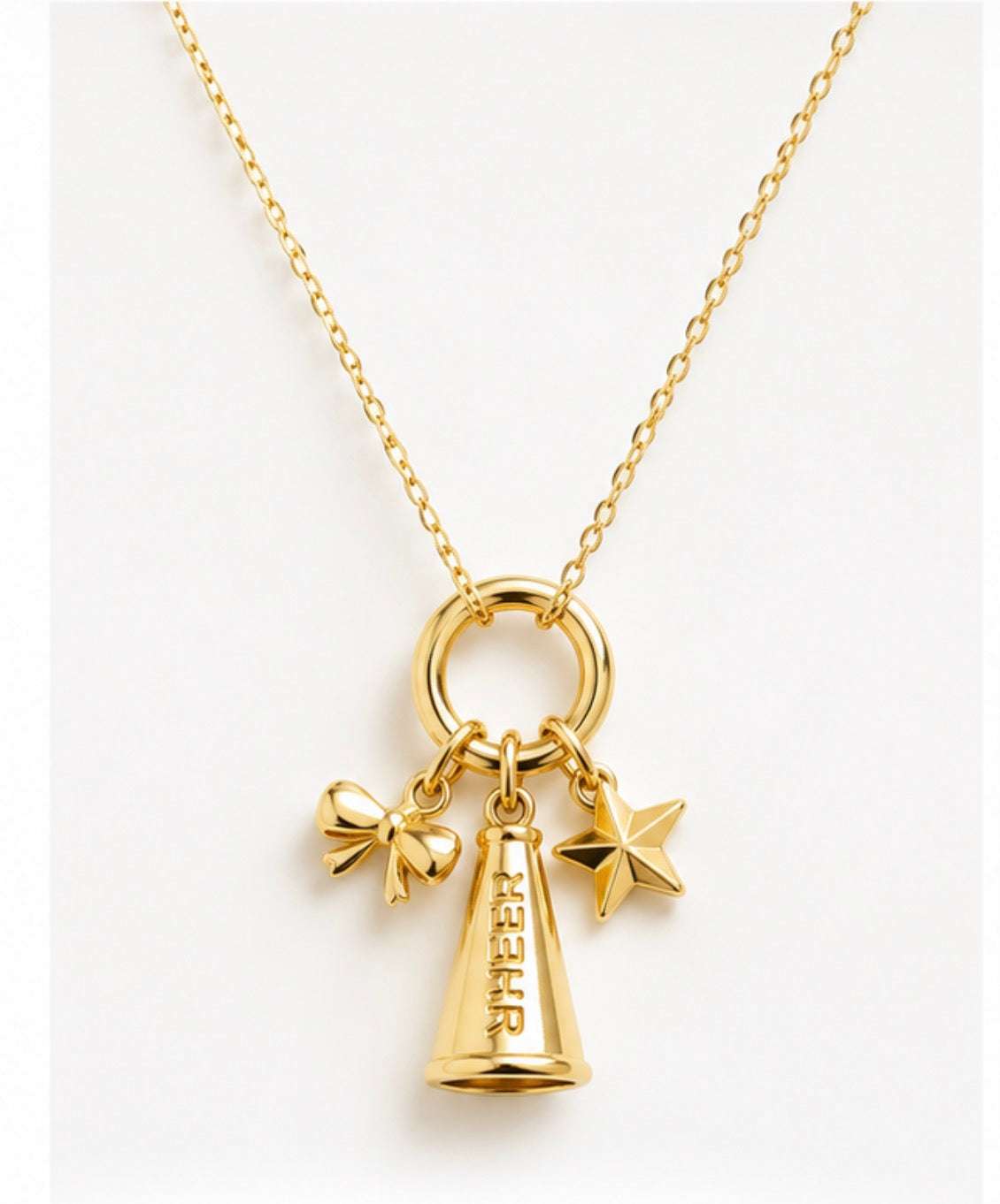 Charm Cheer Gold Necklace