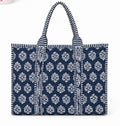 Blue Pattern Tote