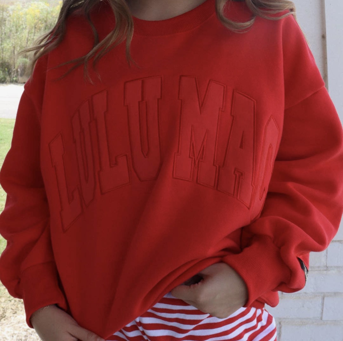 Lulu MAC - RedxRed Sweatshirt