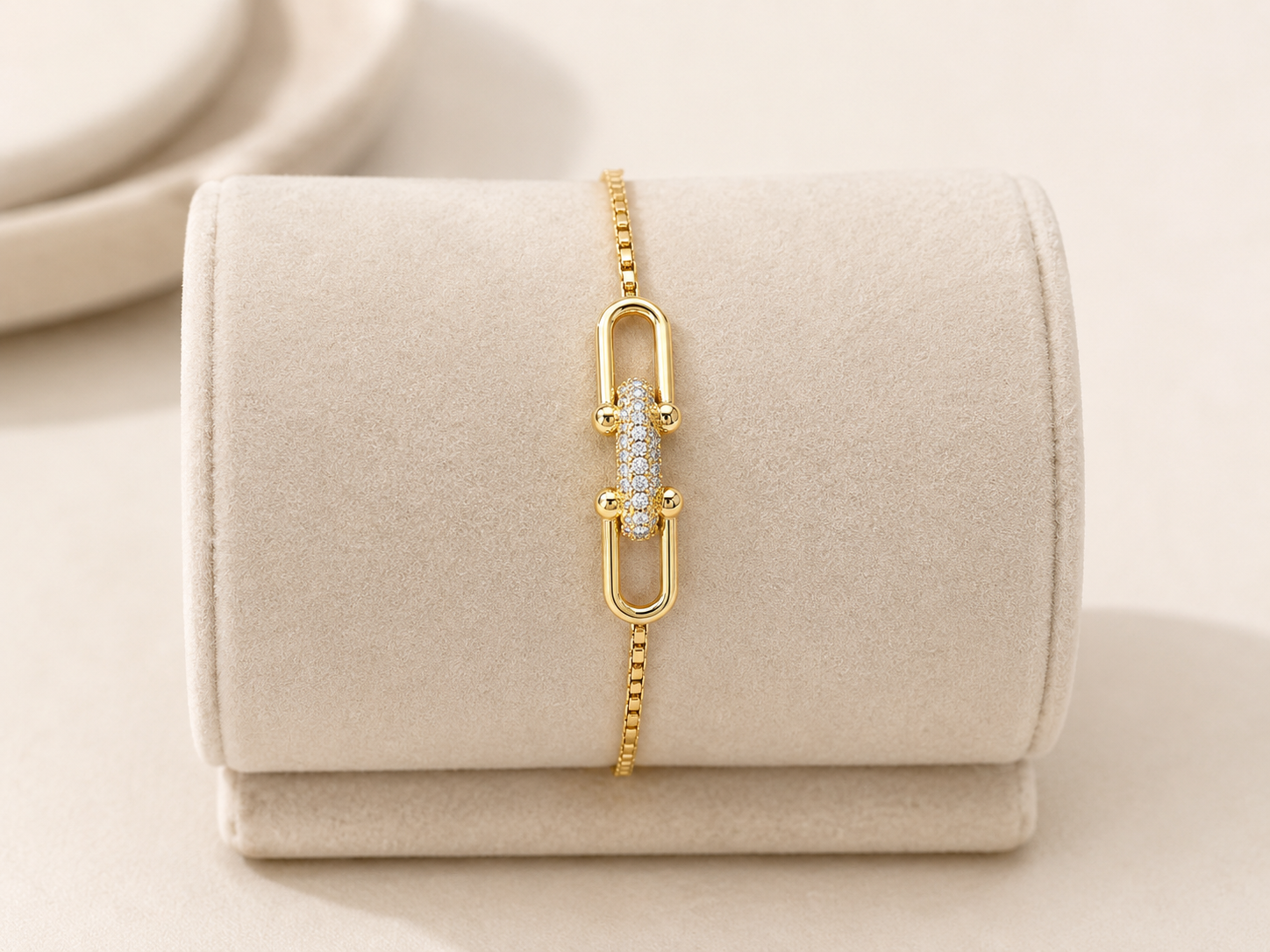 Adjustable Gold Bracelet