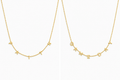 Letter Gold Dainty Necklace