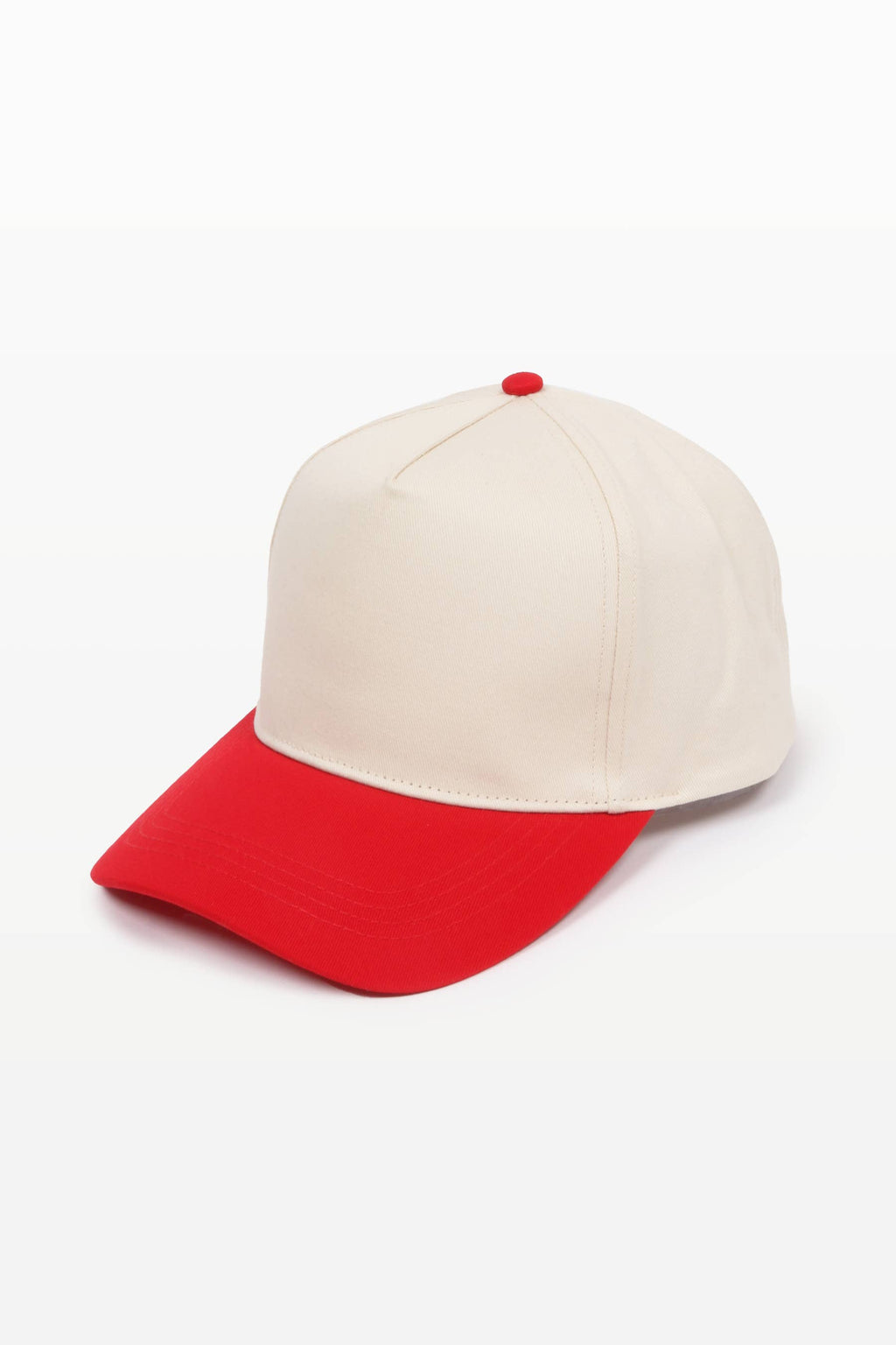 5 Panel Cotton Two-Tone Hats with lightning strike