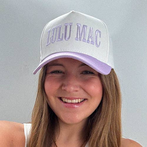 LM LULU MAC CAP LIGHT PURPLE